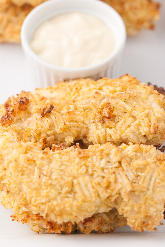 SOUR CREAM AND ONION CRUSTED CHICKEN TENDERS