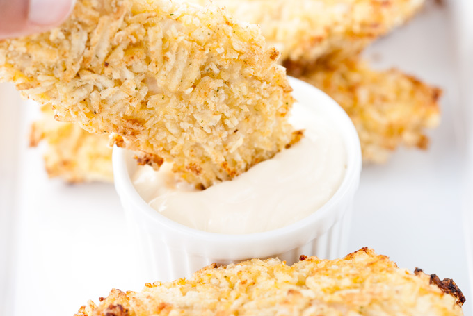 SOUR CREAM AND ONION CRUSTED CHICKEN TENDERS