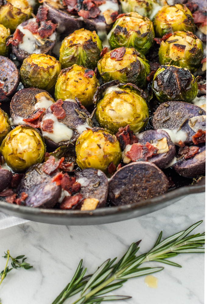 oven roasted Brussel sprouts
