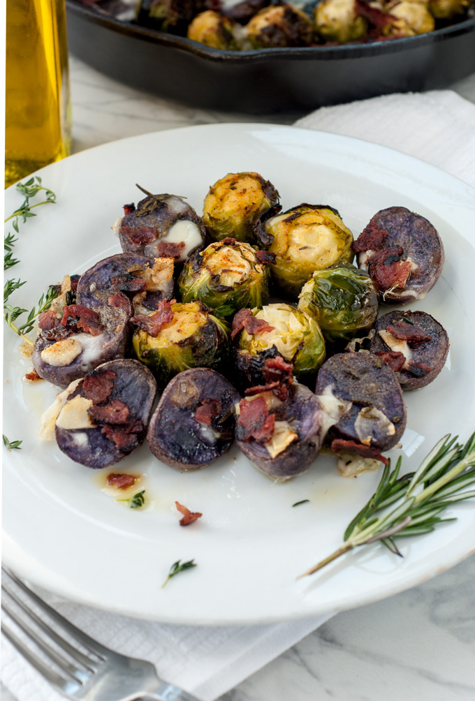 oven roasted Brussel sprouts