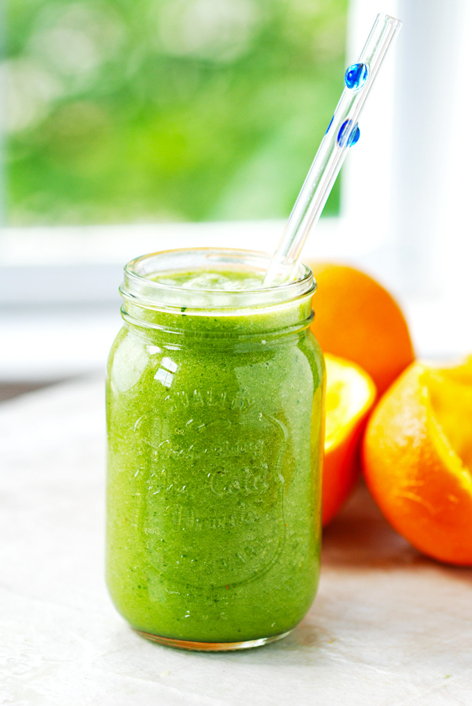 Orange-Green-Smoothie