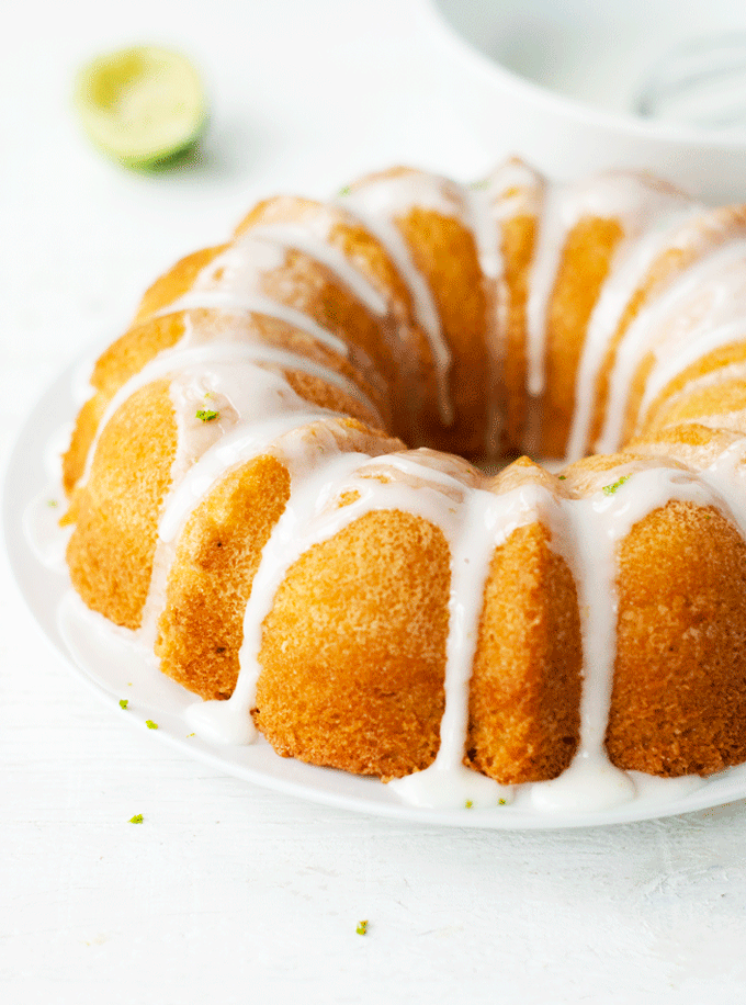 Olive Oil Lime Cake