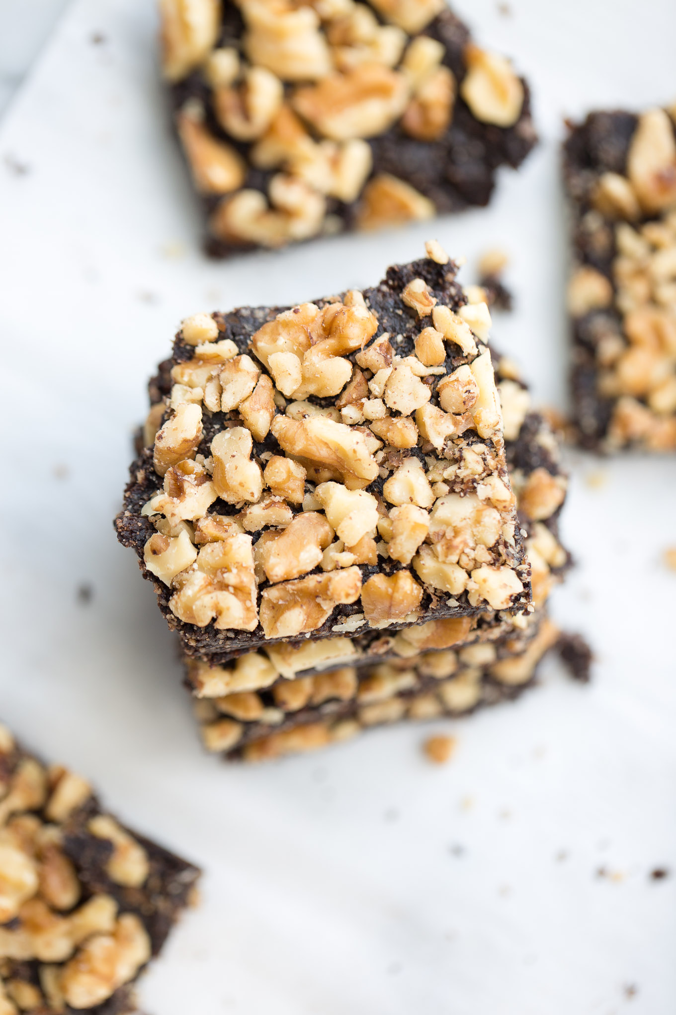 3 ingredient walnut brownies