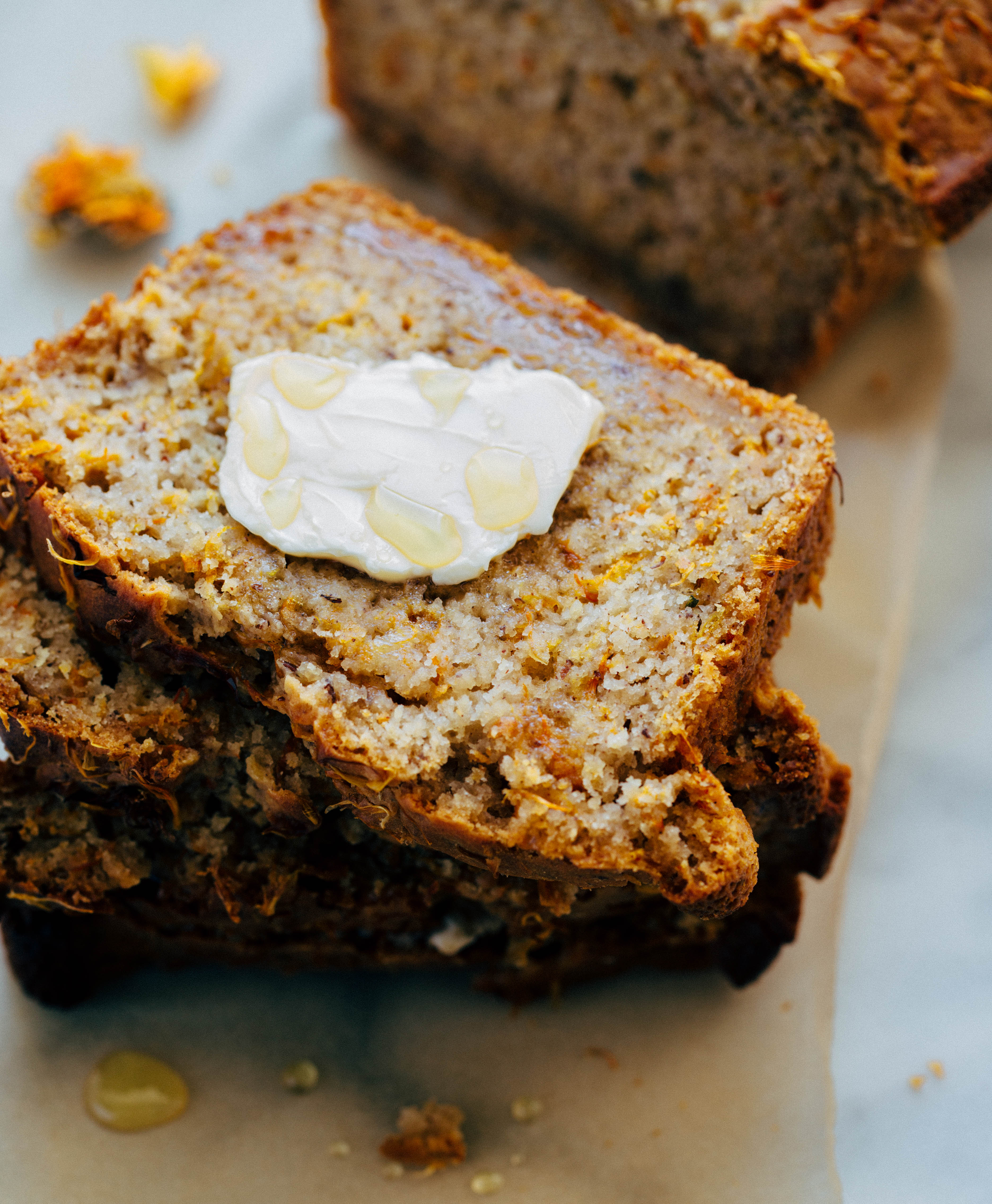 calendula bread