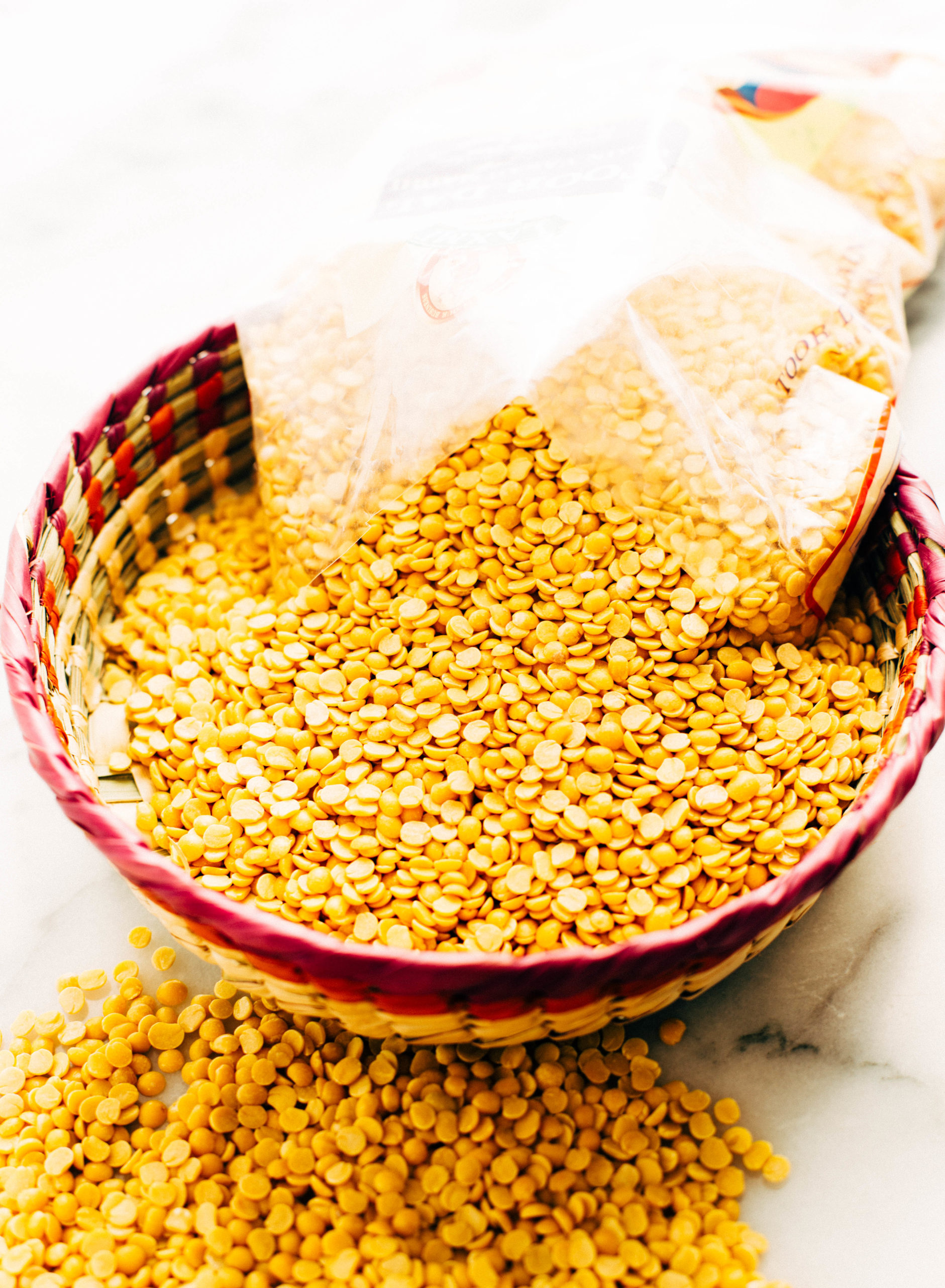 yellow lentil curry