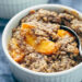 summer apricot oatmeal bake