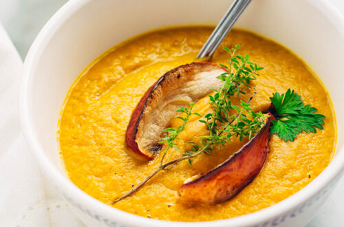 roasted honeynut soup