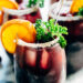 sparkling elderberry mocktail